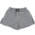 Black Gingham Boxer Short