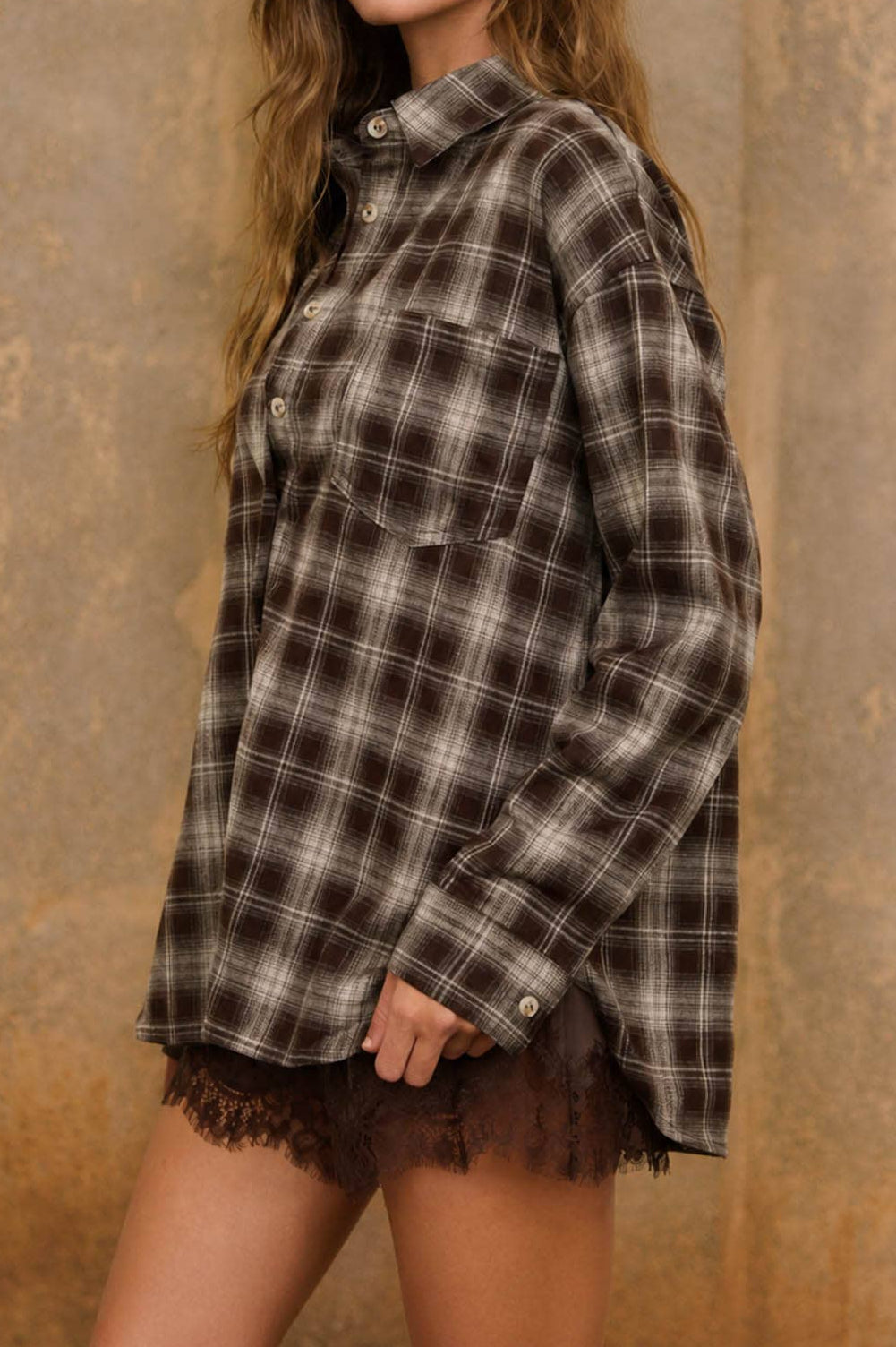 Plaid Button Down