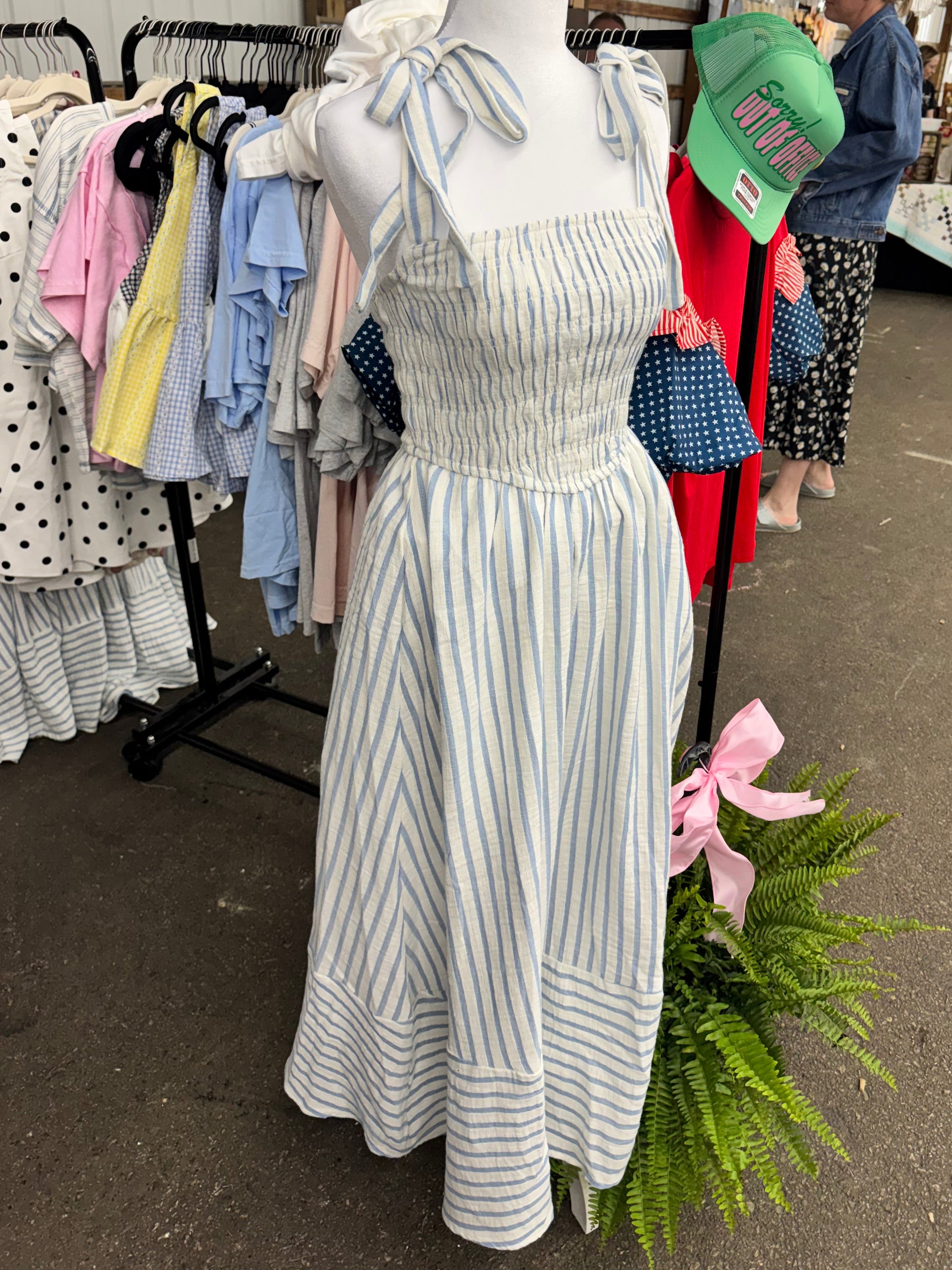 Striped Maxi Dress