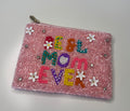 Beaded Best Mom Ever Coin Purse