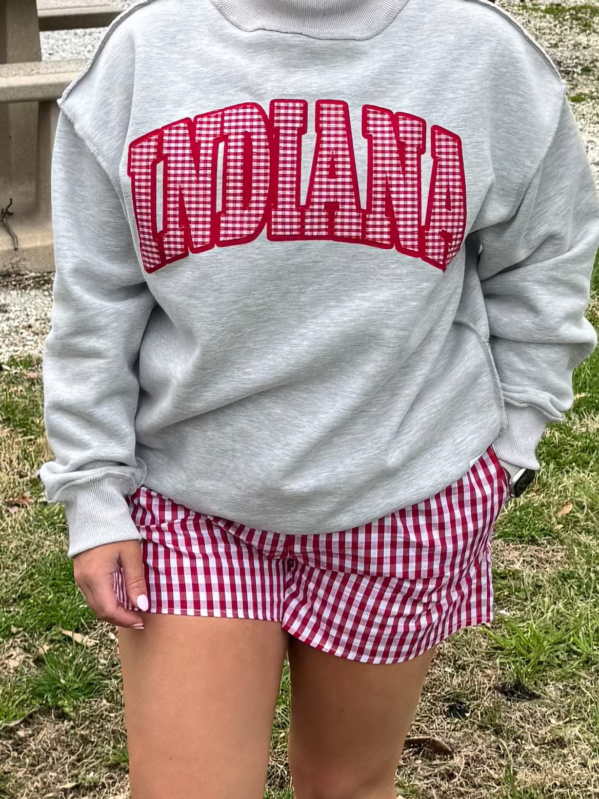 Red Gingham Boxer Short
