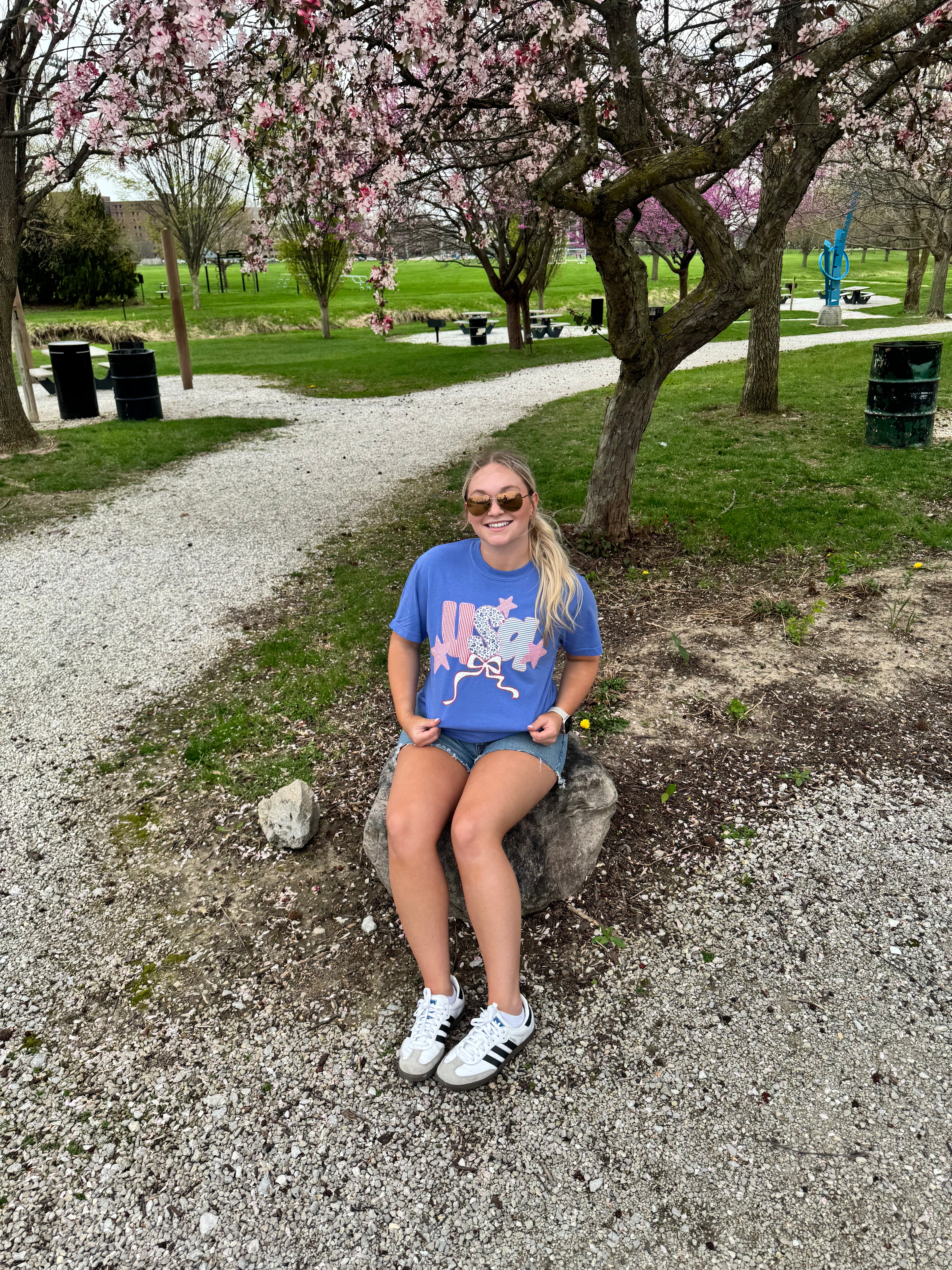 Americana Patchwork Tee