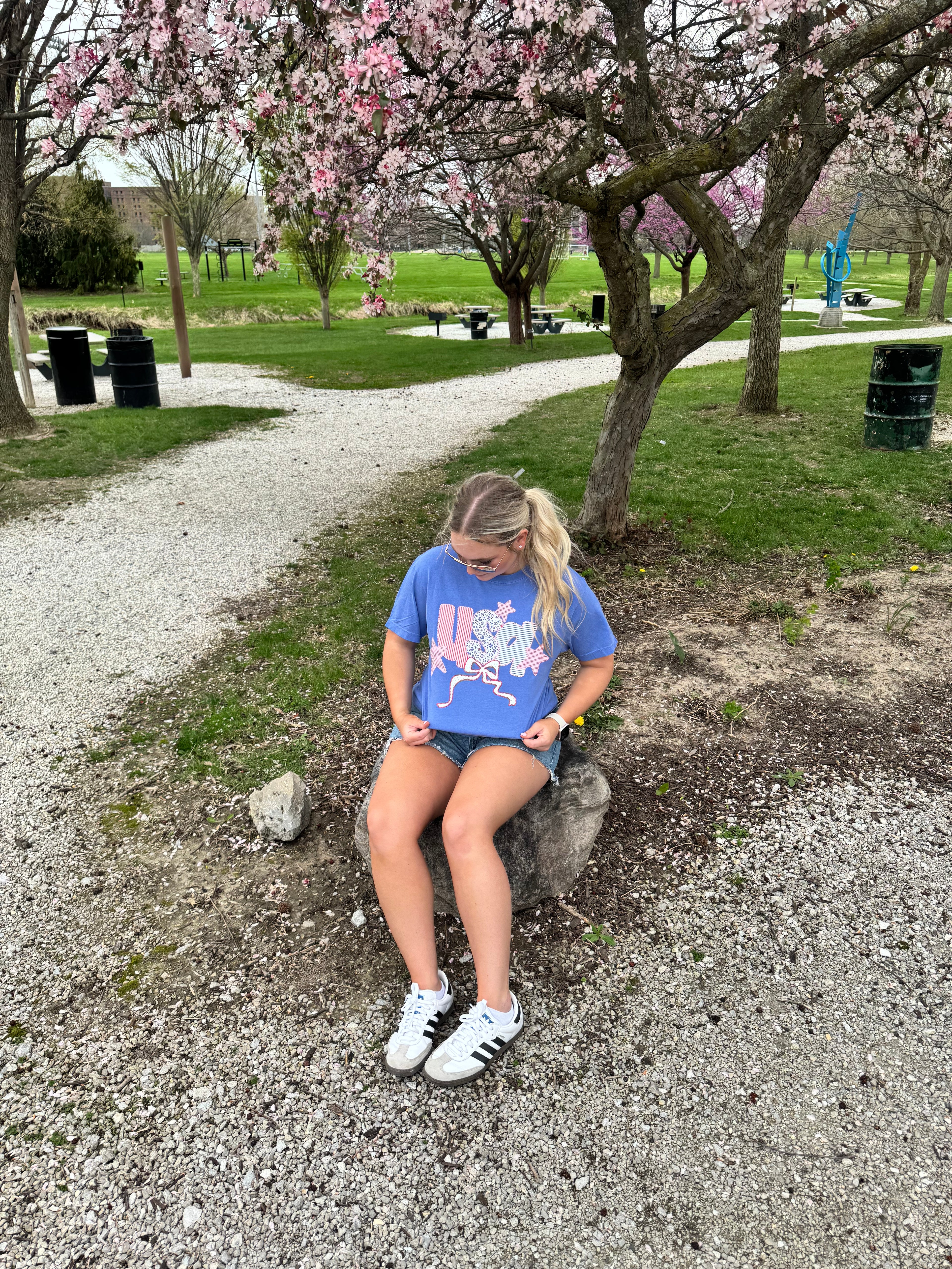 Americana Patchwork Tee
