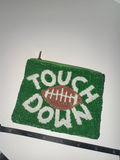 Beaded Touch Down Coin Purse