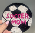 Beaded Soccer Ball Coin Purse
