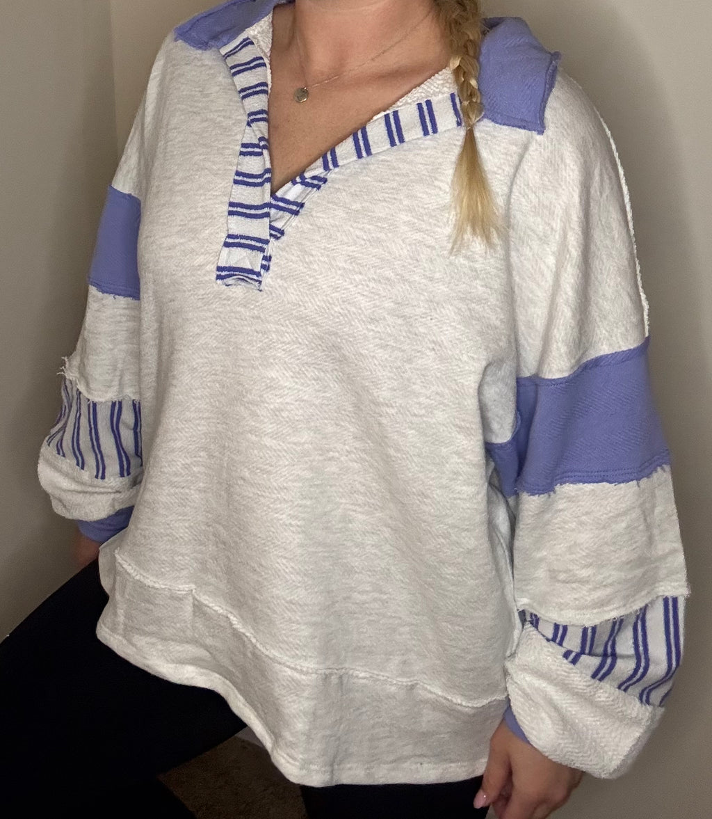 French Terry Knit Top