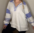 French Terry Knit Top