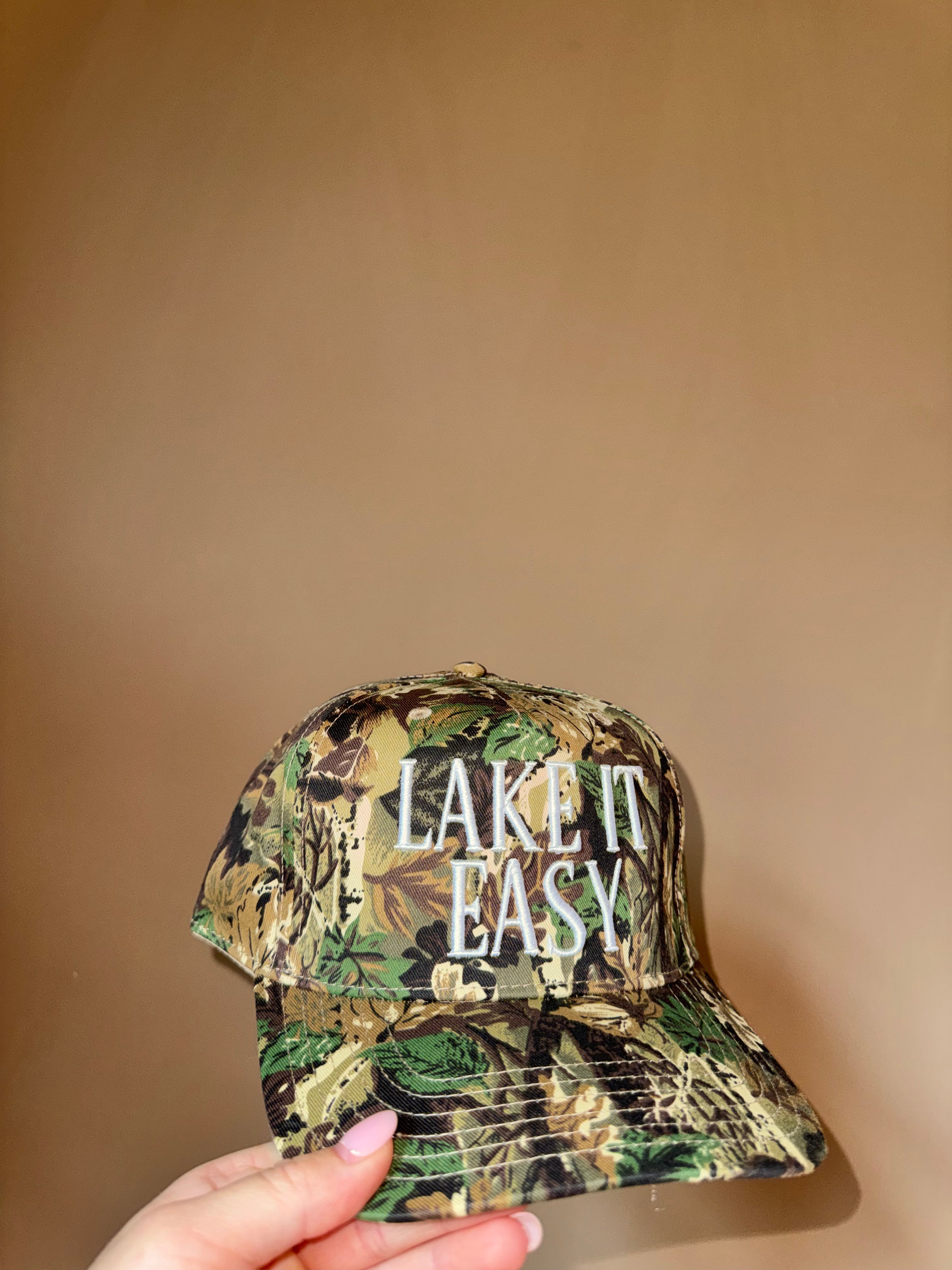 Lake it Easy Cap
