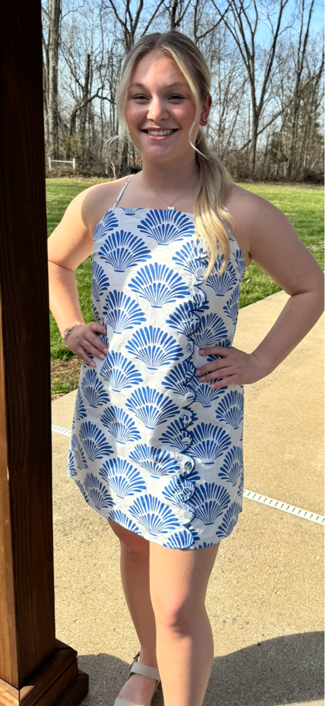 Shell Mini Dress