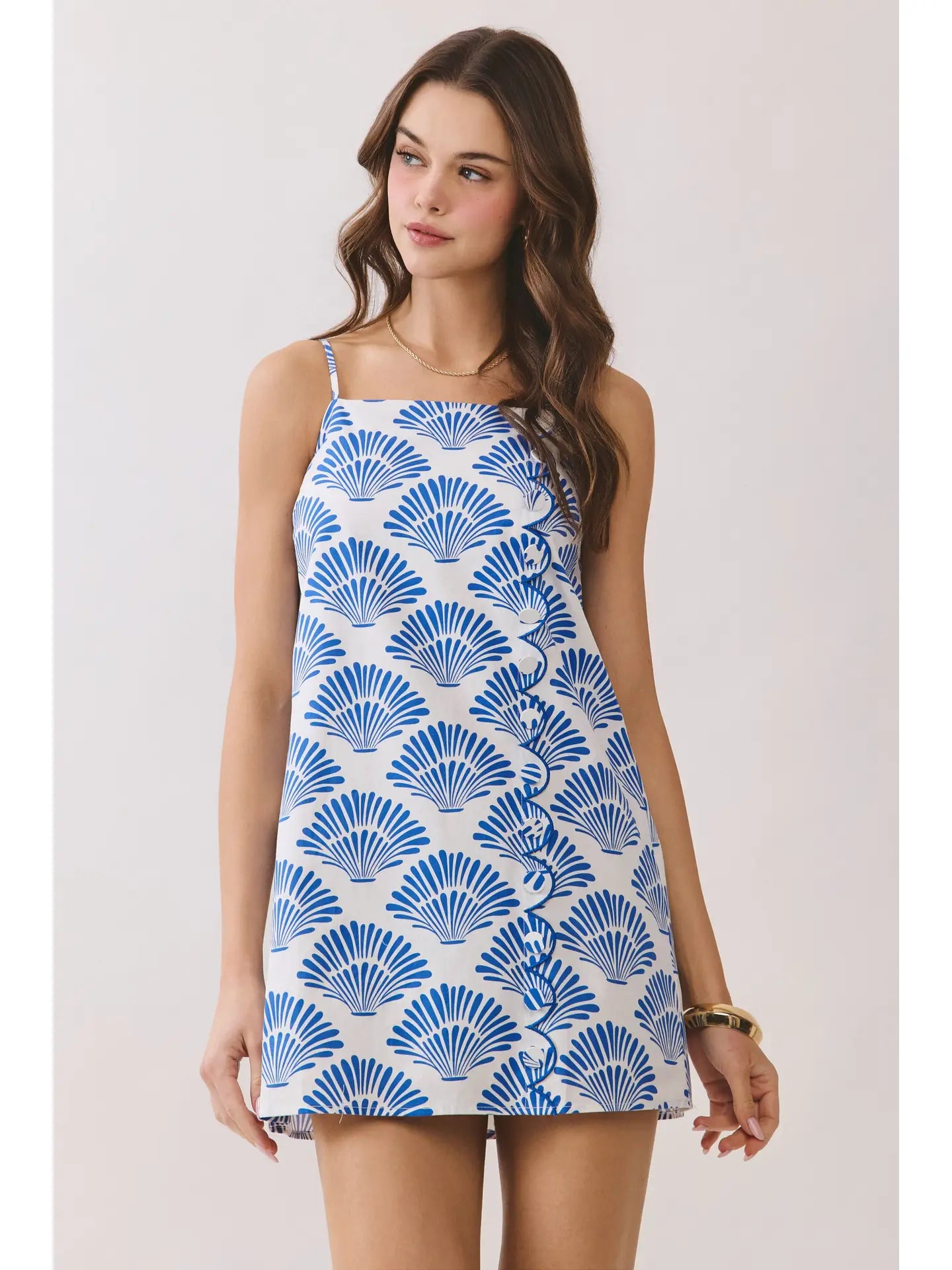 Shell Mini Dress