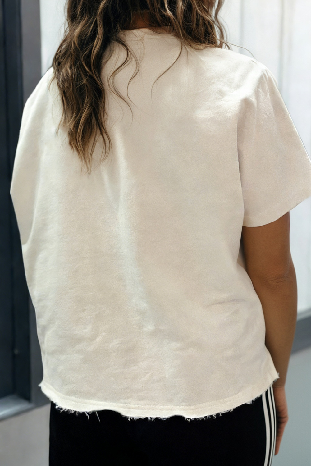 Star Patched Mineral Washed Tee