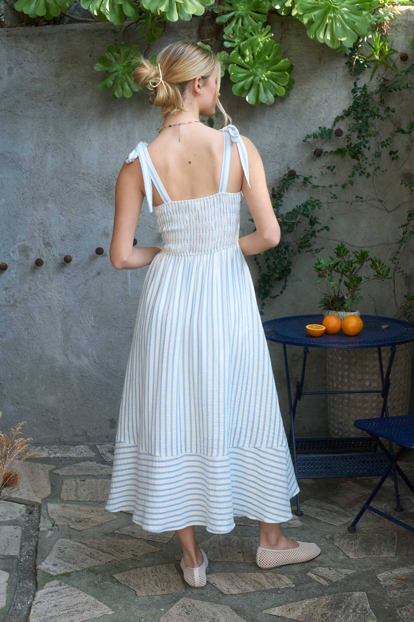 Striped Maxi Dress